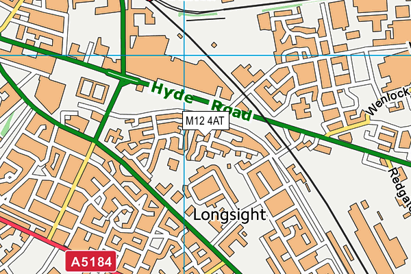 M12 4AT map - OS VectorMap District (Ordnance Survey) M12 4AT map - OS VectorMap District (Ordnance Survey)