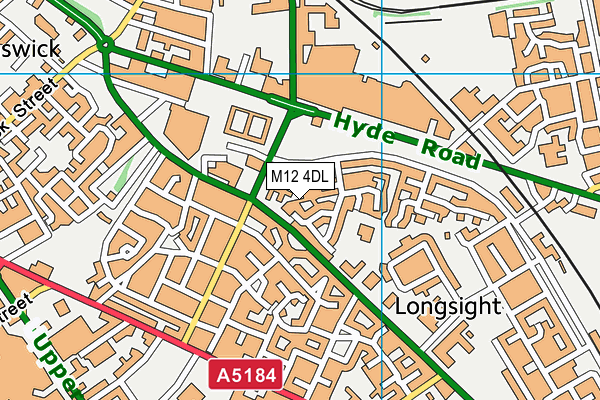 M12 4DL map - OS VectorMap District (Ordnance Survey) M12 4DL map - OS VectorMap District (Ordnance Survey)