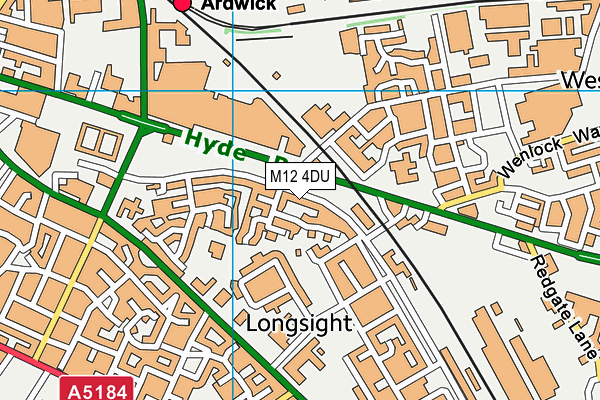 M12 4DU map - OS VectorMap District (Ordnance Survey) M12 4DU map - OS VectorMap District (Ordnance Survey)