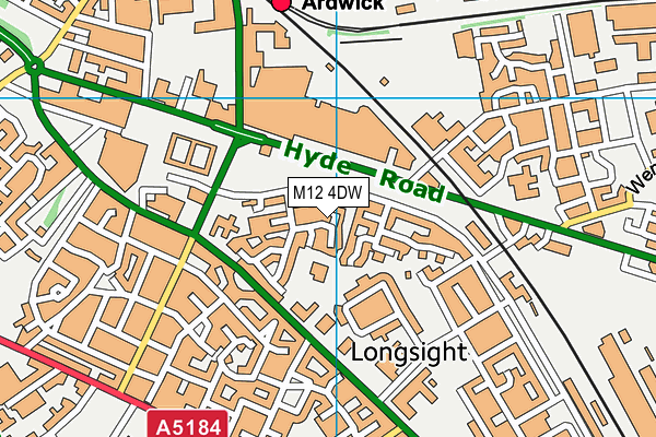 M12 4DW map - OS VectorMap District (Ordnance Survey) M12 4DW map - OS VectorMap District (Ordnance Survey)