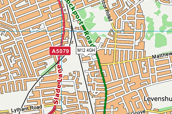 M12 4GH map - OS VectorMap District (Ordnance Survey) M12 4GH map - OS VectorMap District (Ordnance Survey)