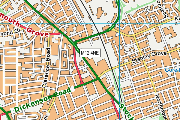 M12 4NE map - OS VectorMap District (Ordnance Survey) M12 4NE map - OS VectorMap District (Ordnance Survey)