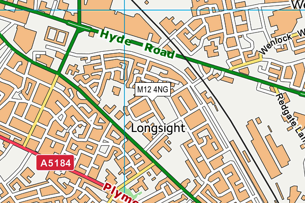 M12 4NG map - OS VectorMap District (Ordnance Survey) M12 4NG map - OS VectorMap District (Ordnance Survey)