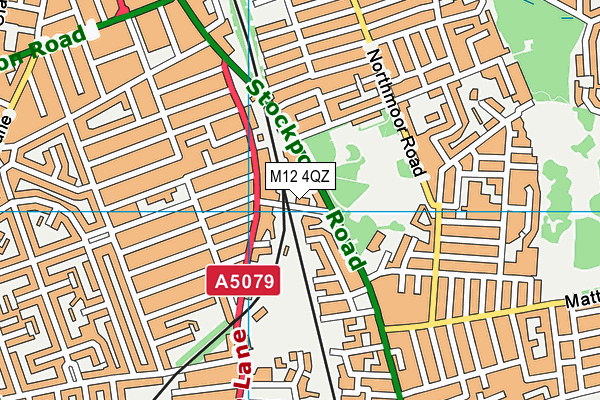M12 4QZ map - OS VectorMap District (Ordnance Survey) M12 4QZ map - OS VectorMap District (Ordnance Survey)