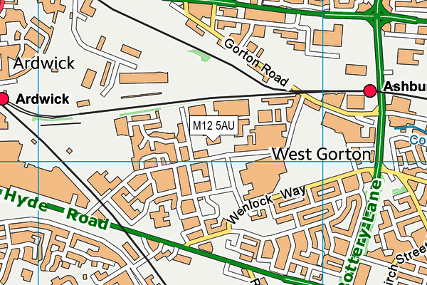 M12 5AU map - OS VectorMap District (Ordnance Survey) M12 5AU map - OS VectorMap District (Ordnance Survey)