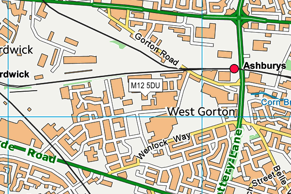 M12 5DU map - OS VectorMap District (Ordnance Survey) M12 5DU map - OS VectorMap District (Ordnance Survey)