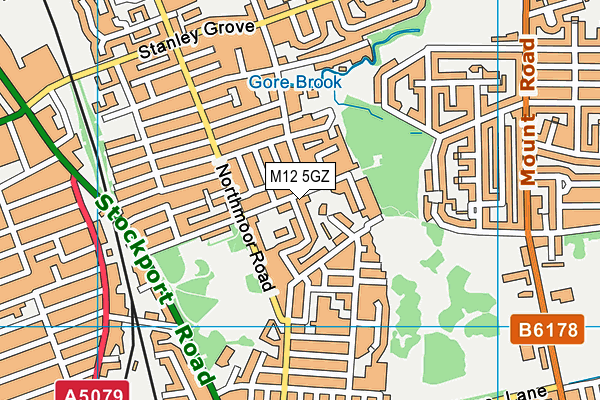 M12 5GZ map - OS VectorMap District (Ordnance Survey) M12 5GZ map - OS VectorMap District (Ordnance Survey)