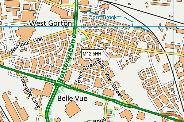 M12 5HH map - OS VectorMap District (Ordnance Survey) M12 5HH map - OS VectorMap District (Ordnance Survey)