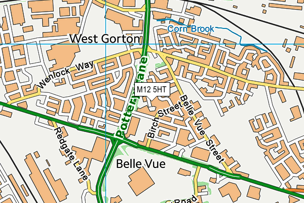 M12 5HT map - OS VectorMap District (Ordnance Survey) M12 5HT map - OS VectorMap District (Ordnance Survey)