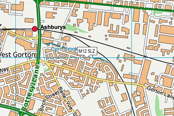 M12 5LZ map - OS VectorMap District (Ordnance Survey) M12 5LZ map - OS VectorMap District (Ordnance Survey)