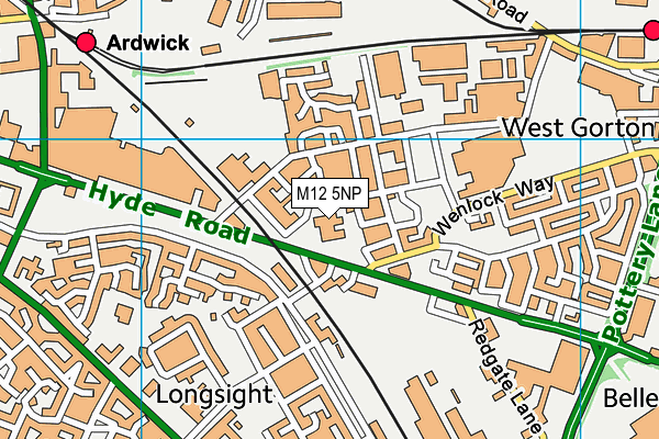 M12 5NP map - OS VectorMap District (Ordnance Survey) M12 5NP map - OS VectorMap District (Ordnance Survey)