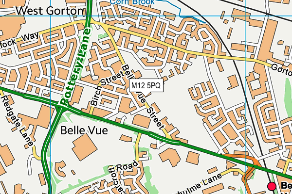 M12 5PQ map - OS VectorMap District (Ordnance Survey) M12 5PQ map - OS VectorMap District (Ordnance Survey)