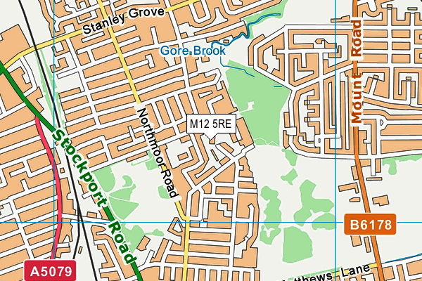 M12 5RE map - OS VectorMap District (Ordnance Survey) M12 5RE map - OS VectorMap District (Ordnance Survey)