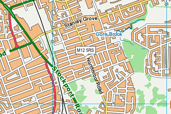 M12 5RS map - OS VectorMap District (Ordnance Survey) M12 5RS map - OS VectorMap District (Ordnance Survey)