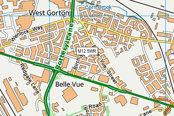 M12 5WR map - OS VectorMap District (Ordnance Survey) M12 5WR map - OS VectorMap District (Ordnance Survey)