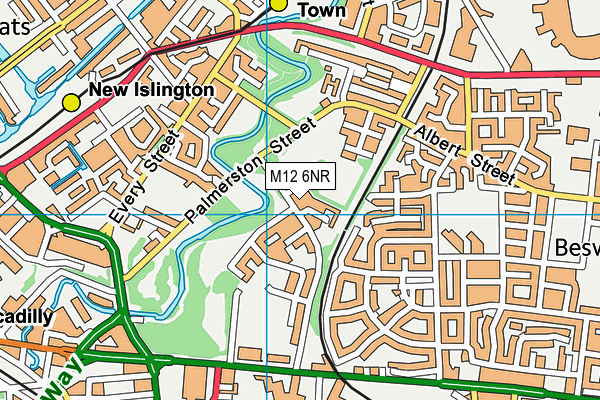 M12 6NR map - OS VectorMap District (Ordnance Survey) M12 6NR map - OS VectorMap District (Ordnance Survey)