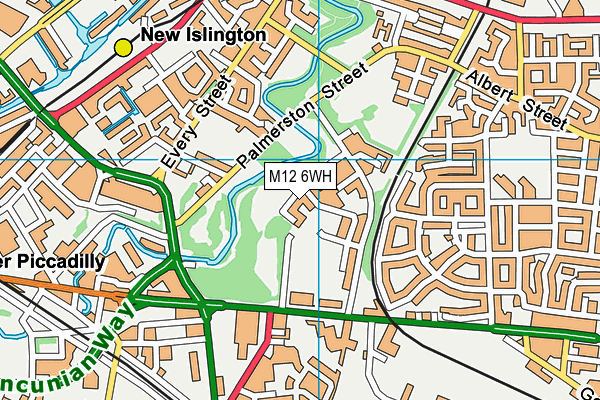 M12 6WH map - OS VectorMap District (Ordnance Survey) M12 6WH map - OS VectorMap District (Ordnance Survey)