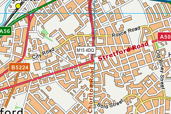 M15 4DQ map - OS VectorMap District (Ordnance Survey) M15 4DQ map - OS VectorMap District (Ordnance Survey)