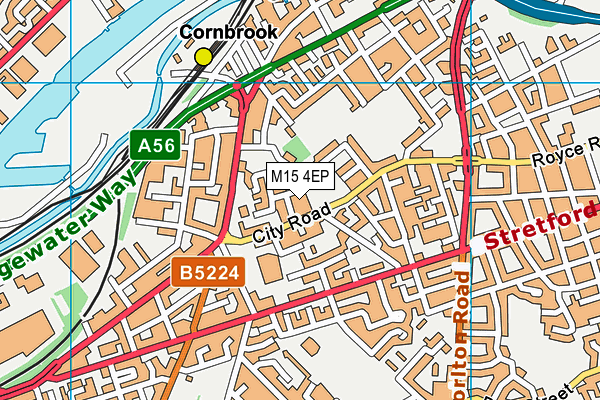 M15 4EP map - OS VectorMap District (Ordnance Survey) M15 4EP map - OS VectorMap District (Ordnance Survey)