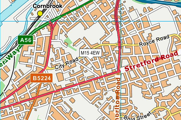 M15 4EW map - OS VectorMap District (Ordnance Survey) M15 4EW map - OS VectorMap District (Ordnance Survey)