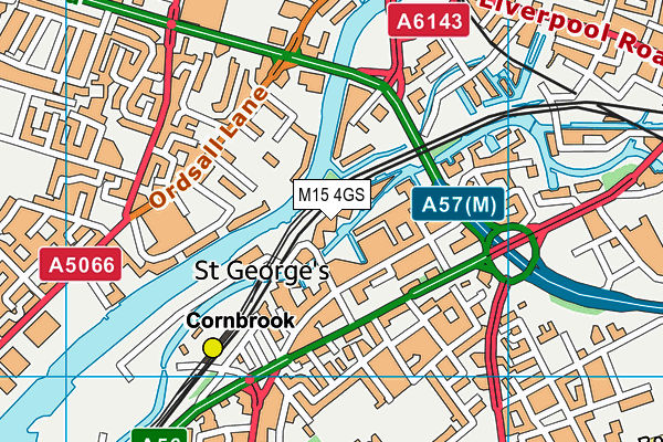 M15 4GS map - OS VectorMap District (Ordnance Survey) M15 4GS map - OS VectorMap District (Ordnance Survey)