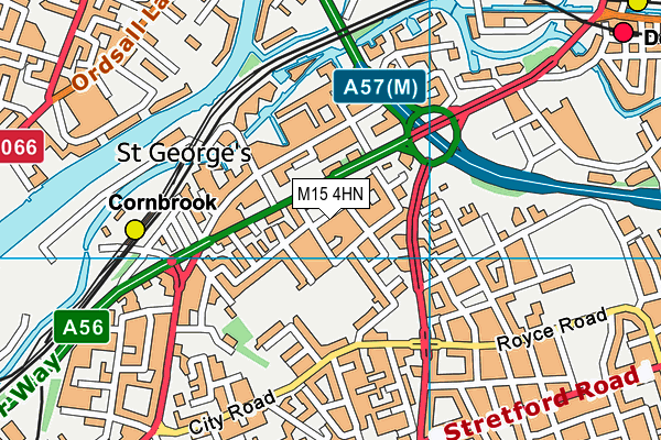 M15 4HN map - OS VectorMap District (Ordnance Survey) M15 4HN map - OS VectorMap District (Ordnance Survey)