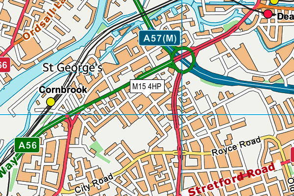 M15 4HP map - OS VectorMap District (Ordnance Survey) M15 4HP map - OS VectorMap District (Ordnance Survey)