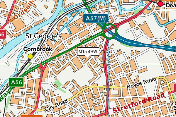 M15 4HW map - OS VectorMap District (Ordnance Survey) M15 4HW map - OS VectorMap District (Ordnance Survey)