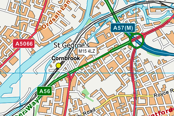 M15 4LZ map - OS VectorMap District (Ordnance Survey) M15 4LZ map - OS VectorMap District (Ordnance Survey)