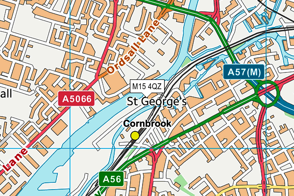 M15 4QZ map - OS VectorMap District (Ordnance Survey) M15 4QZ map - OS VectorMap District (Ordnance Survey)