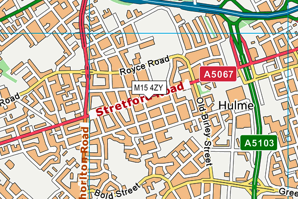 M15 4ZY map - OS VectorMap District (Ordnance Survey) M15 4ZY map - OS VectorMap District (Ordnance Survey)