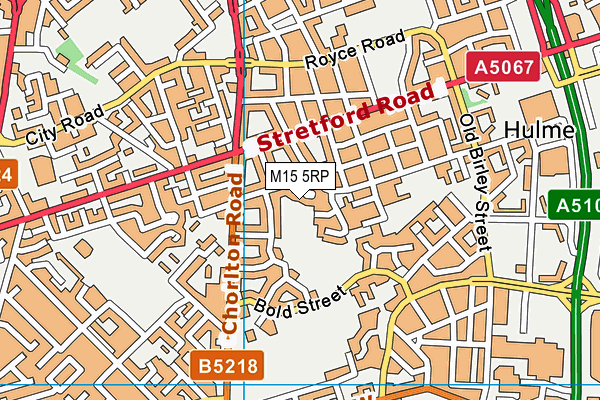 M15 5RP map - OS VectorMap District (Ordnance Survey) M15 5RP map - OS VectorMap District (Ordnance Survey)