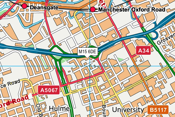 M15 6DE map - OS VectorMap District (Ordnance Survey) M15 6DE map - OS VectorMap District (Ordnance Survey)