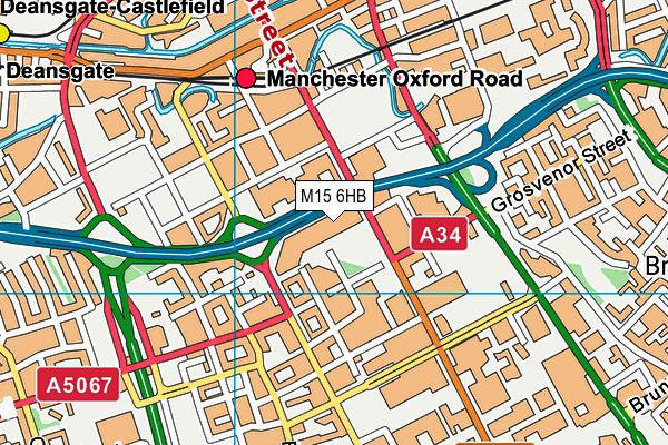M15 6HB map - OS VectorMap District (Ordnance Survey) M15 6HB map - OS VectorMap District (Ordnance Survey)