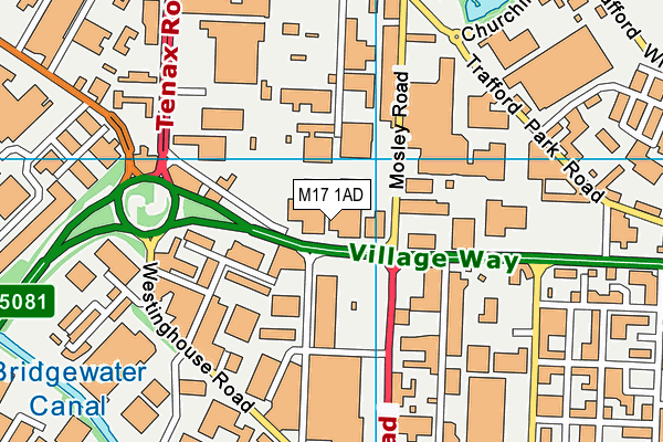 M17 1AD map - OS VectorMap District (Ordnance Survey) M17 1AD map - OS VectorMap District (Ordnance Survey)