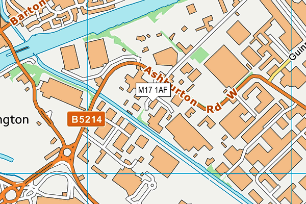 M17 1AF map - OS VectorMap District (Ordnance Survey) M17 1AF map - OS VectorMap District (Ordnance Survey)