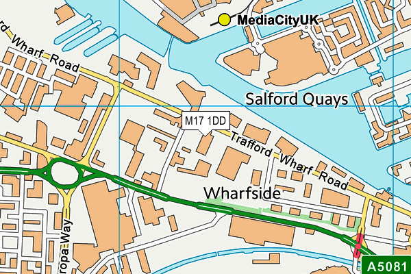 M17 1DD map - OS VectorMap District (Ordnance Survey) M17 1DD map - OS VectorMap District (Ordnance Survey)