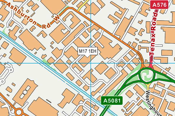 M17 1EH map - OS VectorMap District (Ordnance Survey) M17 1EH map - OS VectorMap District (Ordnance Survey)
