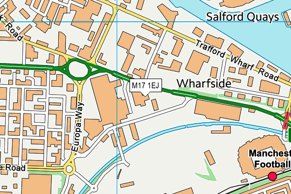 M17 1EJ map - OS VectorMap District (Ordnance Survey) M17 1EJ map - OS VectorMap District (Ordnance Survey)