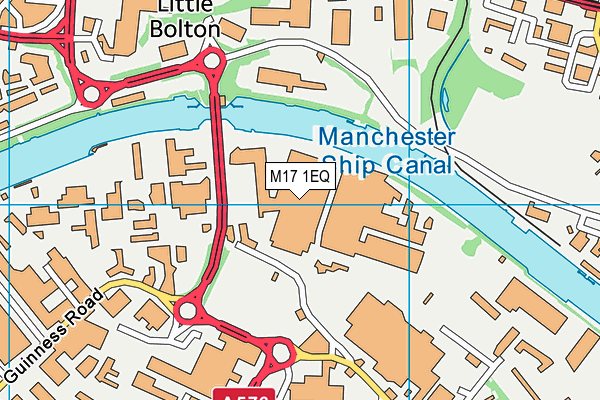 M17 1EQ map - OS VectorMap District (Ordnance Survey) M17 1EQ map - OS VectorMap District (Ordnance Survey)