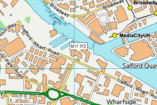 M17 1FZ map - OS VectorMap District (Ordnance Survey) M17 1FZ map - OS VectorMap District (Ordnance Survey)