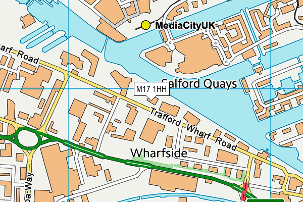 M17 1HH map - OS VectorMap District (Ordnance Survey) M17 1HH map - OS VectorMap District (Ordnance Survey)