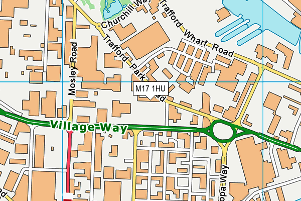 M17 1HU map - OS VectorMap District (Ordnance Survey) M17 1HU map - OS VectorMap District (Ordnance Survey)