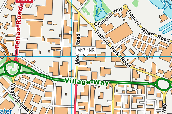 M17 1NR map - OS VectorMap District (Ordnance Survey) M17 1NR map - OS VectorMap District (Ordnance Survey)