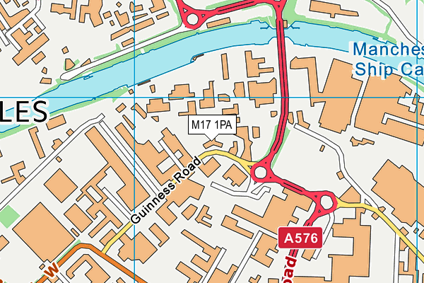 M17 1PA map - OS VectorMap District (Ordnance Survey) M17 1PA map - OS VectorMap District (Ordnance Survey)