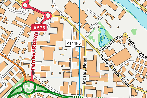 M17 1PB map - OS VectorMap District (Ordnance Survey) M17 1PB map - OS VectorMap District (Ordnance Survey)