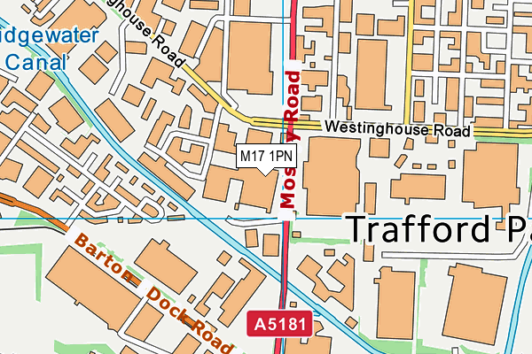 M17 1PN map - OS VectorMap District (Ordnance Survey) M17 1PN map - OS VectorMap District (Ordnance Survey)