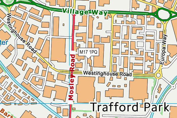 M17 1PQ map - OS VectorMap District (Ordnance Survey) M17 1PQ map - OS VectorMap District (Ordnance Survey)