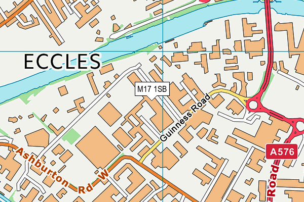 M17 1SB map - OS VectorMap District (Ordnance Survey) M17 1SB map - OS VectorMap District (Ordnance Survey)
