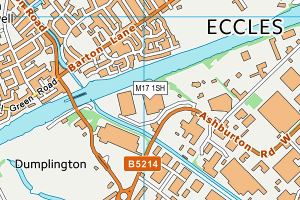 M17 1SH map - OS VectorMap District (Ordnance Survey) M17 1SH map - OS VectorMap District (Ordnance Survey)